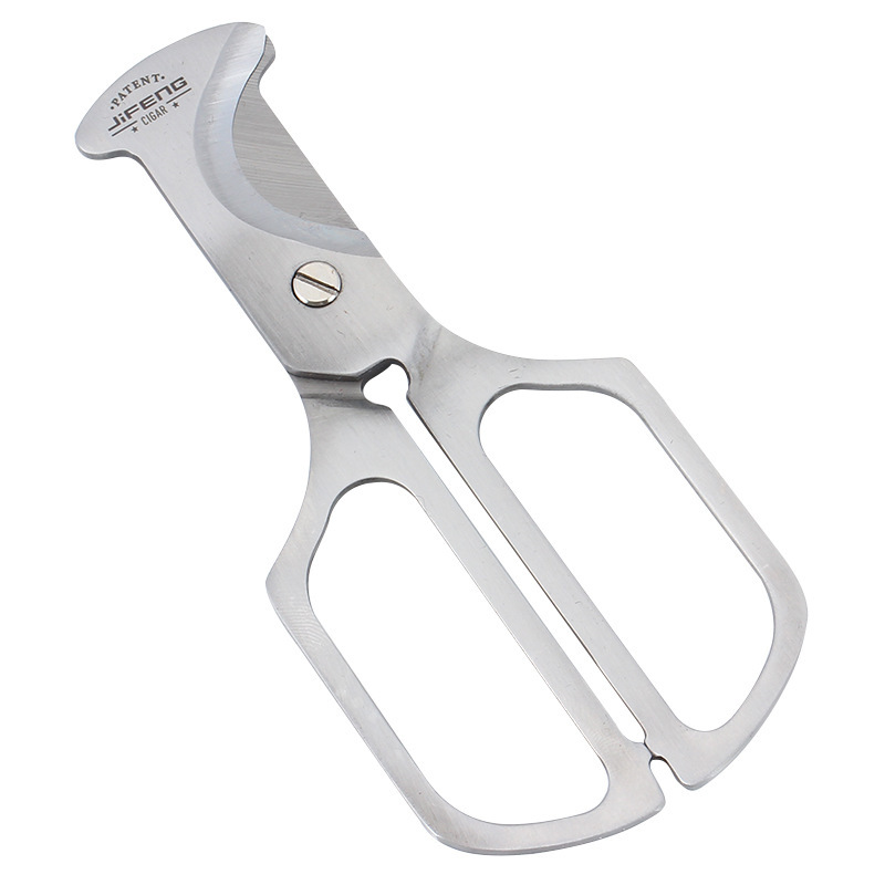 Smoking & Vaping Accessories - Stainless Steel Rhombus Cigar Cutter Metal