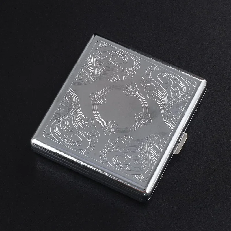 Metal Cigarette box stainless  - Smoking & Vaping Accessories 评论和价格