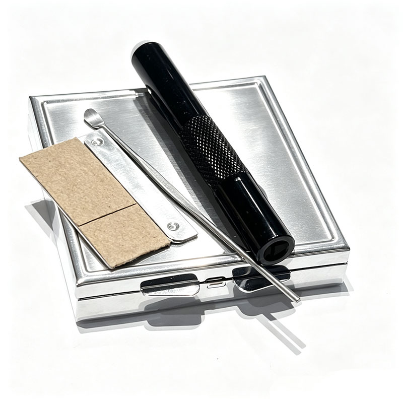 1 Set Portable Metal Cigarette - Smoking & Vaping Accessories 评论和价格